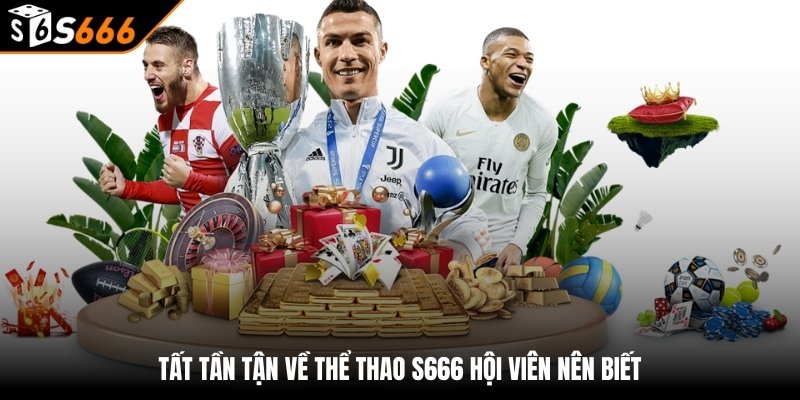Thể thao s666 1 Tất tần tận về thể thao S666 hội viên nên biết